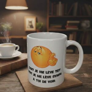 Mug soit je me lève tôt