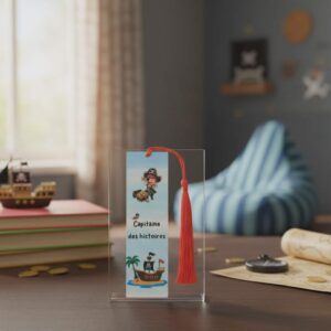 Marque-page petit format capitaine